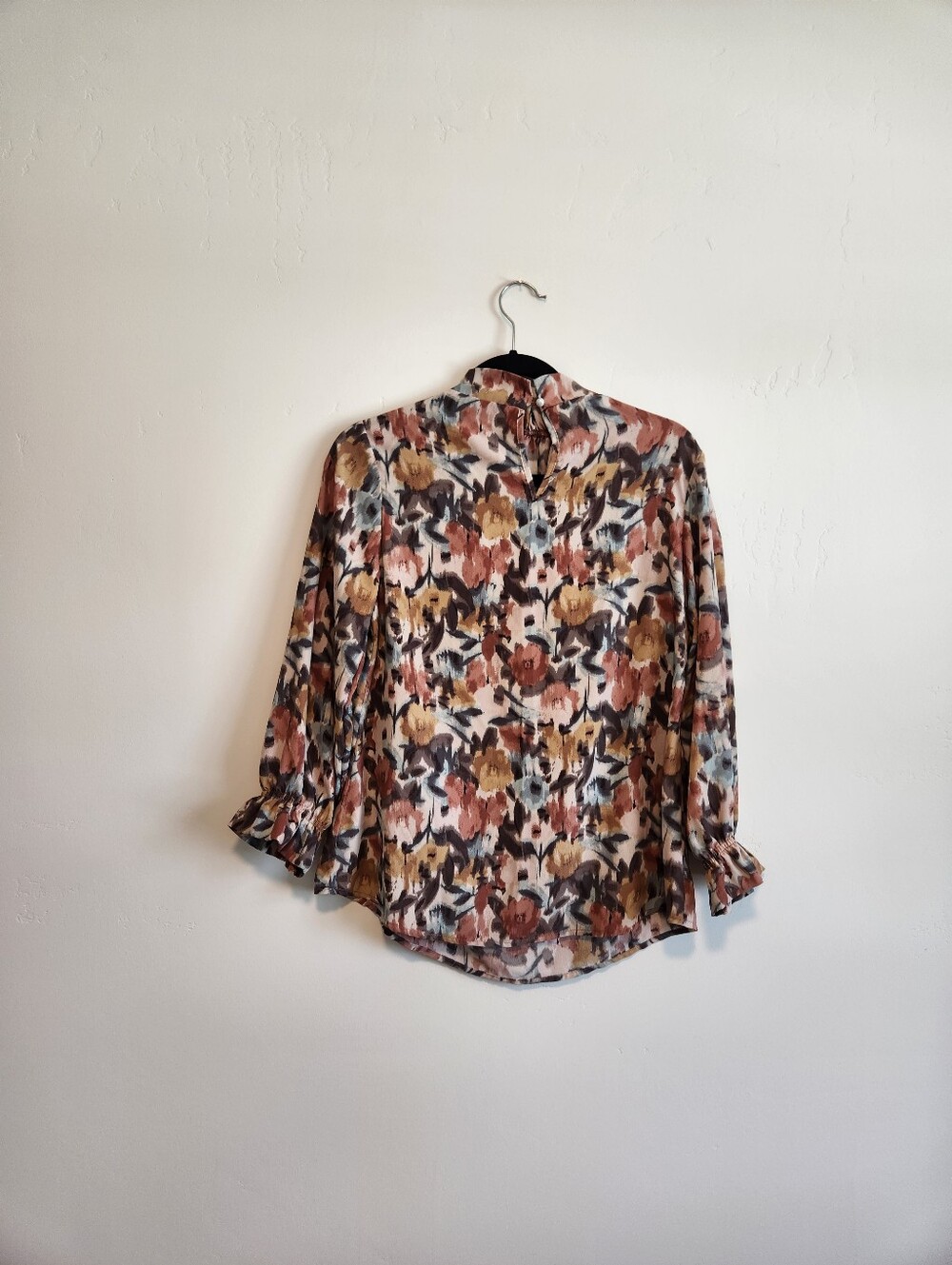 Mint Choco 70’s Inspired Earthy Long Sleeve Size Small - Picture 2 of 6